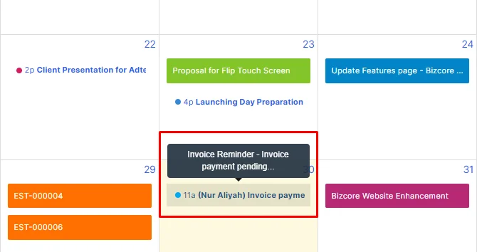 Reminders Integration 1