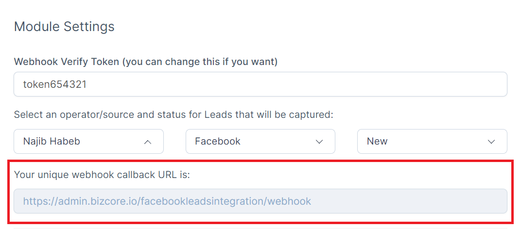 Webhook Integration