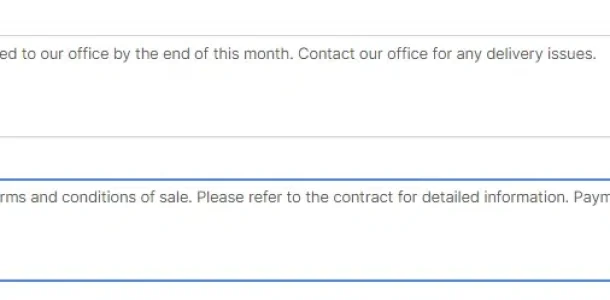 BIZCORE Client Notes and Terms