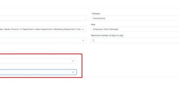 BIZCORE Hierearchical Approval Process