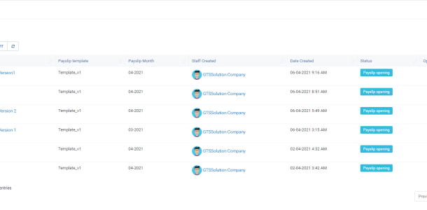 BIZCORE Payslip Management